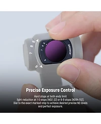 Neewer Fl-B15 Camera Lens Accessory with ND64-512, Cpl, 0.75x for Dji Osmo Pocket 3