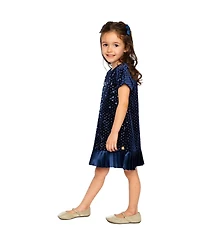 Deux par Deux Toddler Girl's (2T-5T) Short Sleeve A-Line Dress