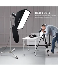 Neewer ST198SS Photography Light Stand with 6.5feet, 198cm, 35lb