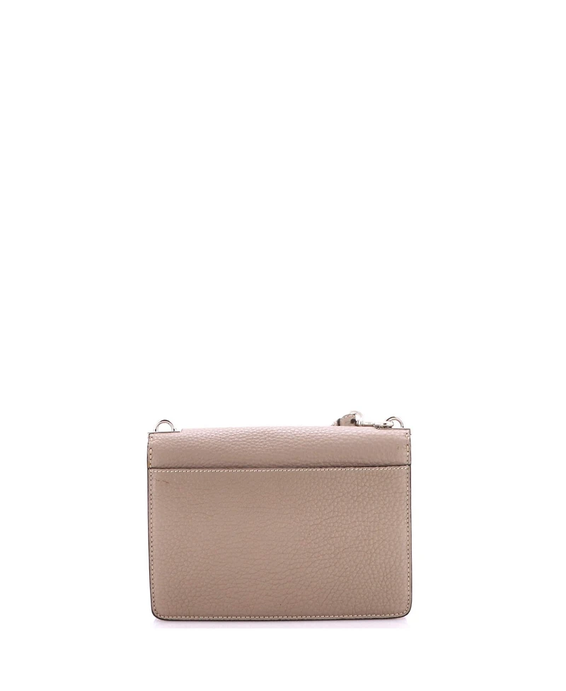 Pre-Owned Fendi Small Selleria Flap Crossbody Bag Selleria Leather
