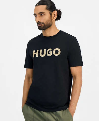 Hugo by Boss Men's Dulivio Logo Crewneck T-Shirt