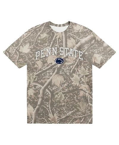 Uscape Apparel Men's Camo Penn State Nittany Lions Back Bay Heavyweight T-Shirt