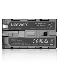 Neewer Np-F550 Led Video Light with 2600mAh for select Sony Np-f-series devices