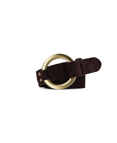 Patricia Nash Bergen Exotics Burnished Suede Belt
