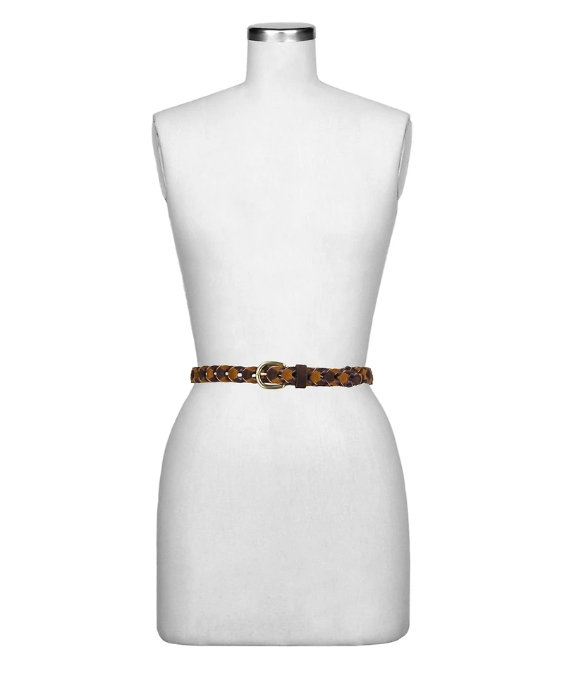 Patricia Nash Atina Braided Suede Belt