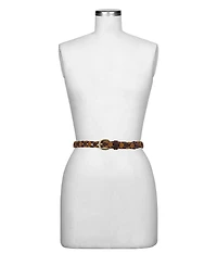 Patricia Nash Atina Braided Suede Belt