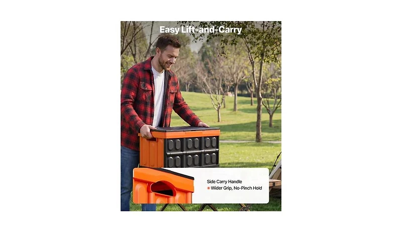 Viyet 3-Pack 45L Collapsible Storage Bins