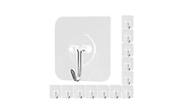 Viyet 12-Pack Adhesive Wall Hooks