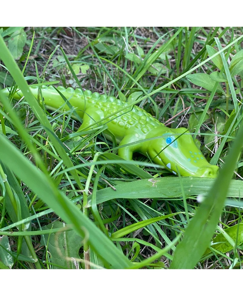 Haba Little Friends Crocodile - 7" Chunky Plastic Zoo Animal Toy Figure