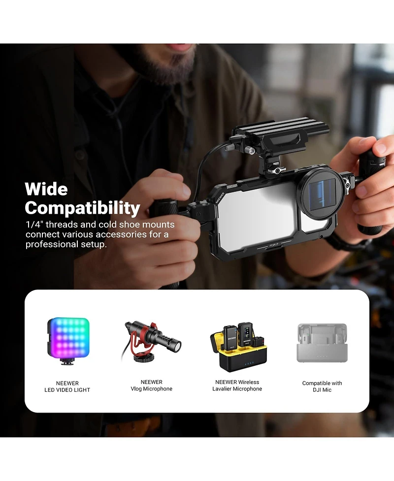 Neewer PA158 Camera Mounting Accessory for select iPhone models