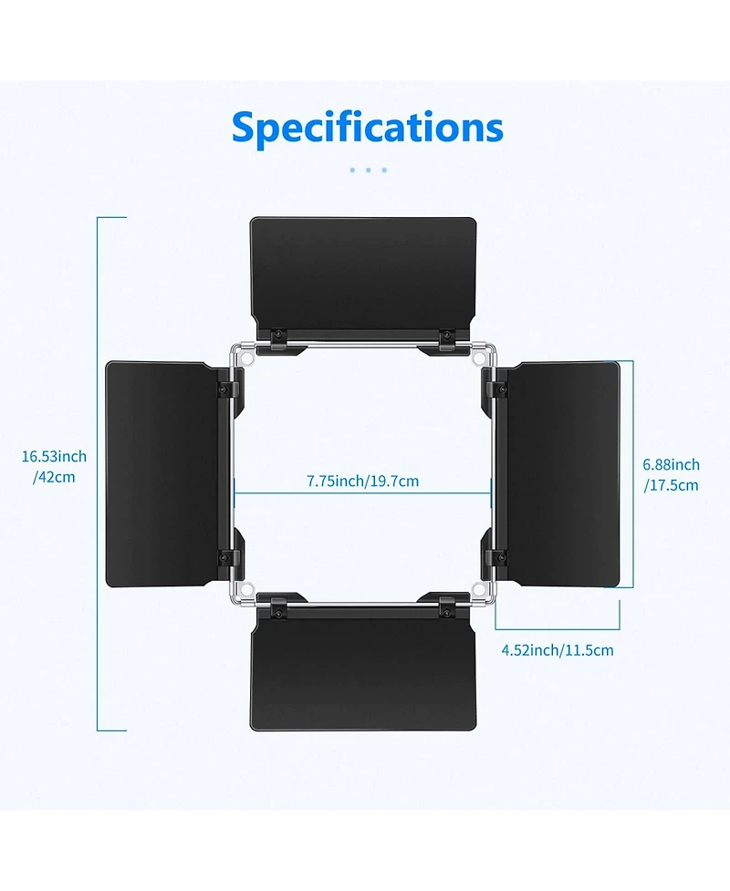 Neewer Led Video Light with 9 Inches, 5 cm, 480 Led
