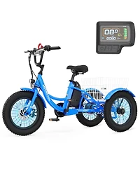 Mooncool CD1 250W Electric Youth Trike, 16" x 3.0" Wheel