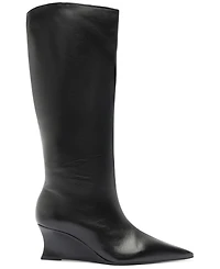 Arezzo Women's Courtney Wedge Tall Boots
