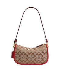 Coach Originals Waverly Signature Jacquard Small Shoulder Handbag