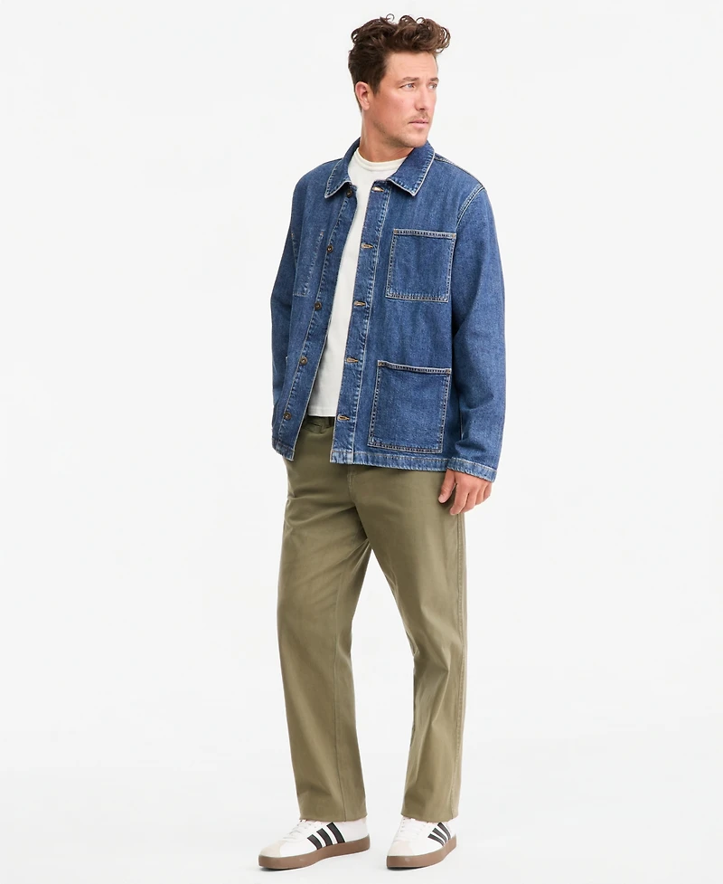 Sun + Stone Men's Chris Denim Chore Jacket, Macy's Exclusive