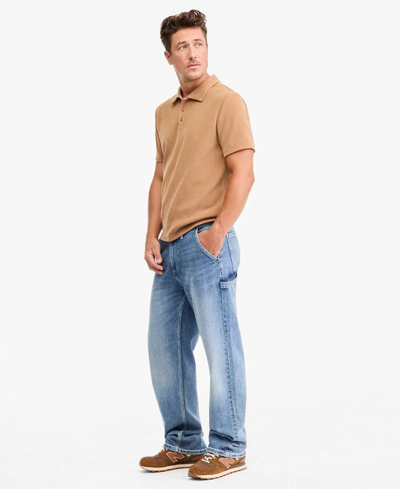 Sun + Stone Men's Skye Mid-Rise Loose-Fit Jeans, Macy's Exclusive