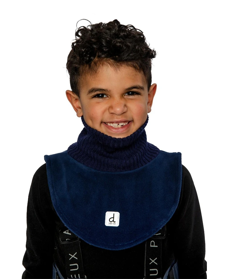 Deux par Little and Big Unisex Knit Polar Turtle Neck warmer