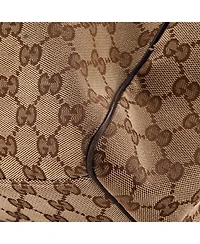 Pre-Owned Gucci Medium Sukey Tote Gg Canvas with Leather