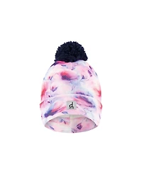 Deux par Deux Little and Big Girl's (5-14) Winter Knit Pompom Hat