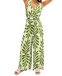 Cupshe Women's Yachting Tropical Jumpsuit