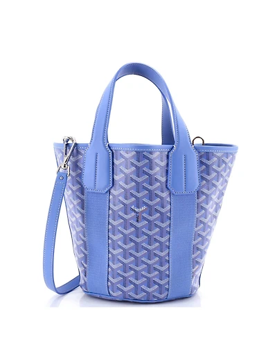 Pre-Owned Goyard Pm Belharra Tote Coated Canvas