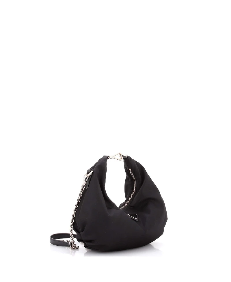 Pre-Owned Prada Small Re-Edition Shoulder Bag Tessuto