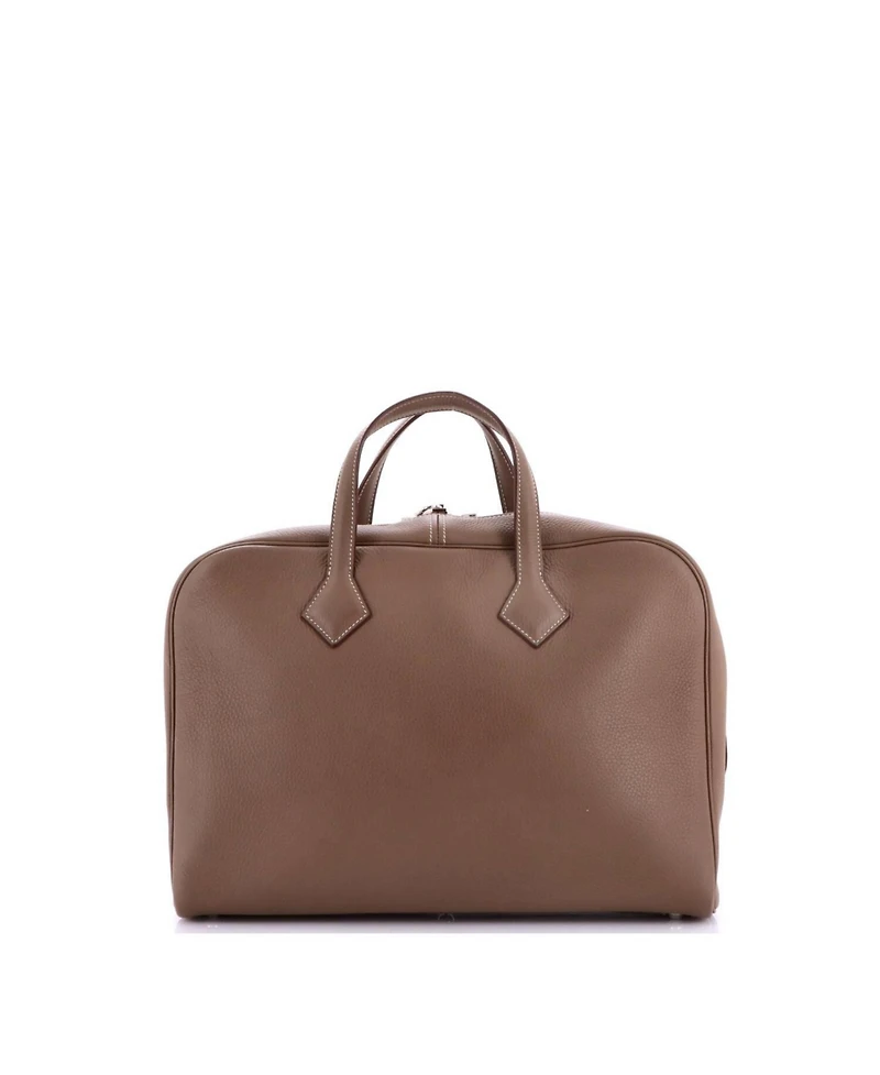 Pre-Owned HERMES 43 Victoria Travel Bag Clemence