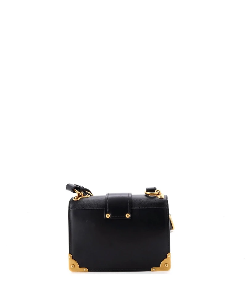 Pre-Owned Prada Small Animalier Cahier Crossbody Bag Leather