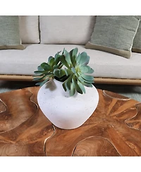Dovetail Furniture, Selene Cement Outdoor Vase