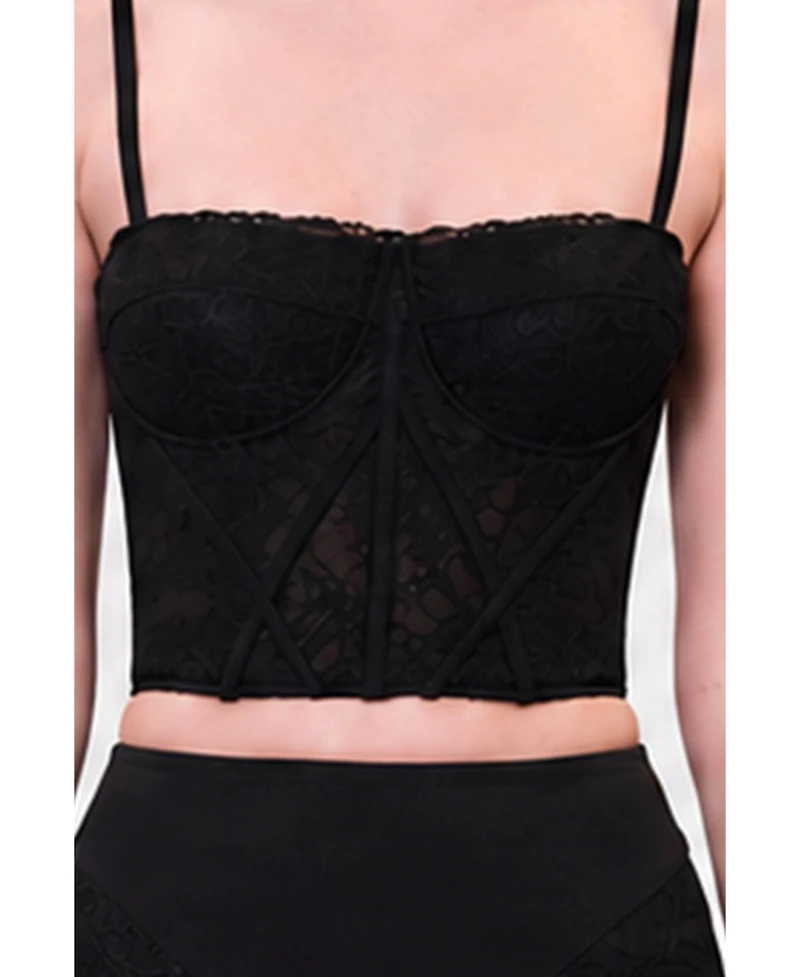 Pcfg Women's Daydreamers Structured Lace Corset