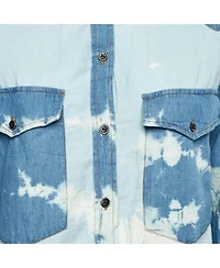 Pre-Owned Isabel Marant Women's Tie-Dye Western Denim Shirt