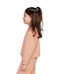 Deux par Toddler Girls' (2T-5T) Jacquard Sweatshirt
