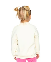 Deux par Little and Big Girl 6-14Y Bi-Material Sweater