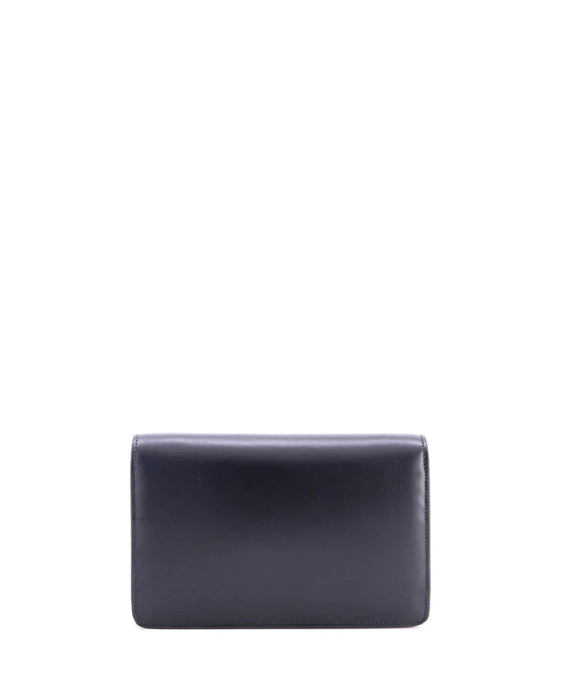 Pre-Owned Celine Margo Triomphe Wallet on Chain Leather