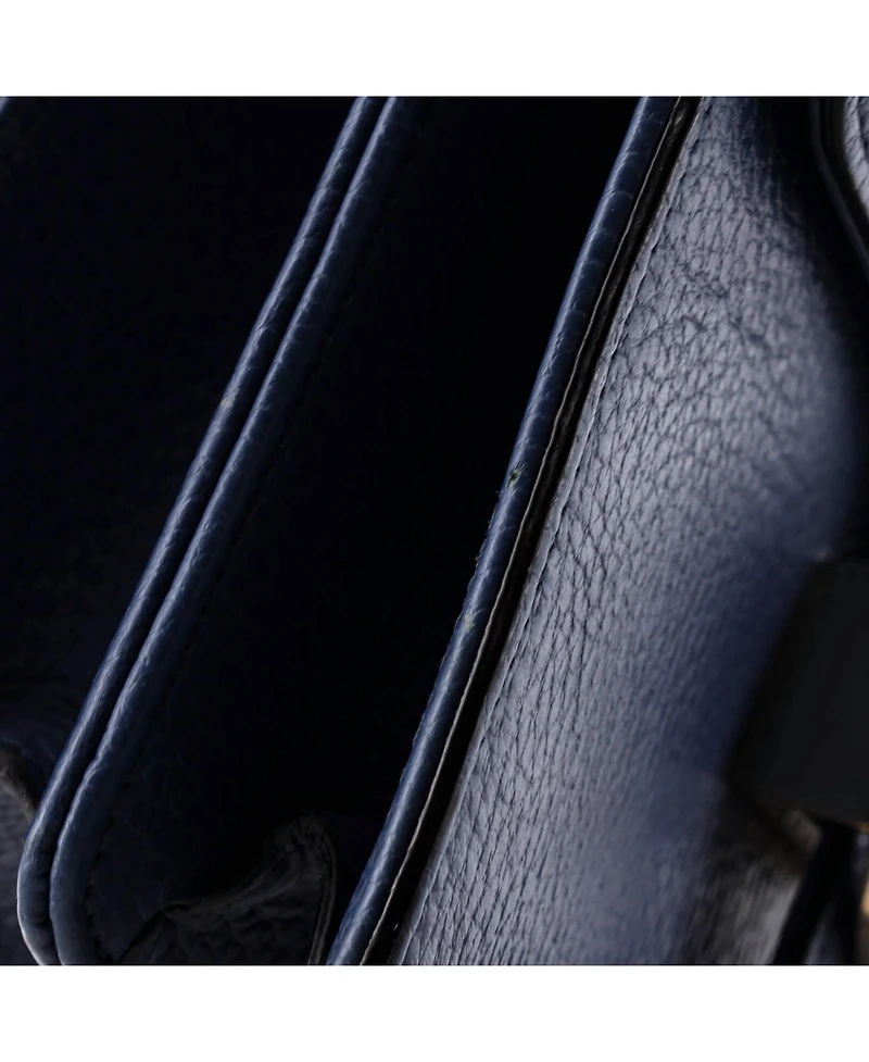 Pre-Owned Gucci Small Interlocking Shoulder Bag Leather