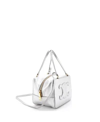 Pre-Owned Celine Cuir Triomphe Folded Cube Bag Leather