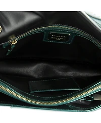 Pre-Owned Bvlgari Medium Serpenti Forever Shoulder Bag Patent