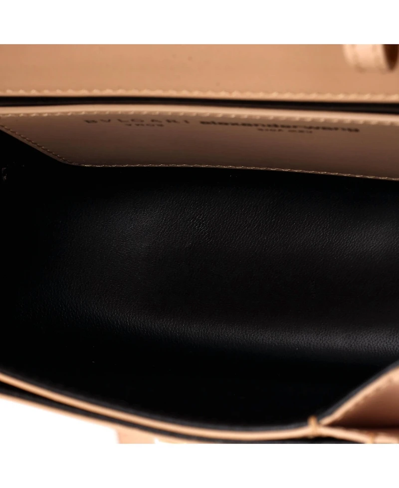 Pre-Owned Bvlgari Small Alexander Wang Serpenti Forever Top Handle Shoulder Bag Leather
