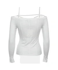 Pre-Owned Jacquemus Women's Sierra Off-The-Shoulder Strappy Top