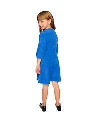 Deux par Little and Big Girl (6- 12) Hairy Knitted Dress