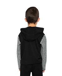 Deux par Toddler Boy's (2T-5T) Top with Chest Pocket Color Block Hooded