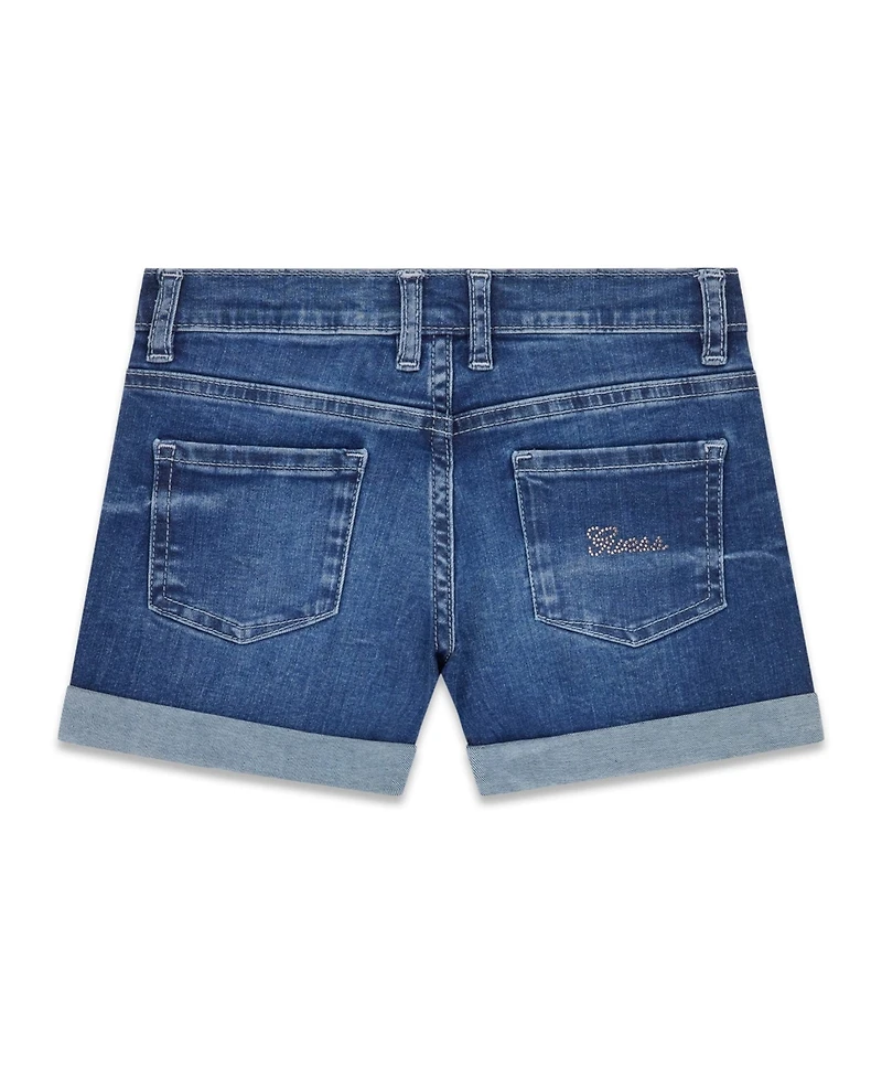 Guess Girls' 8-16 Stretch Denim Shorts