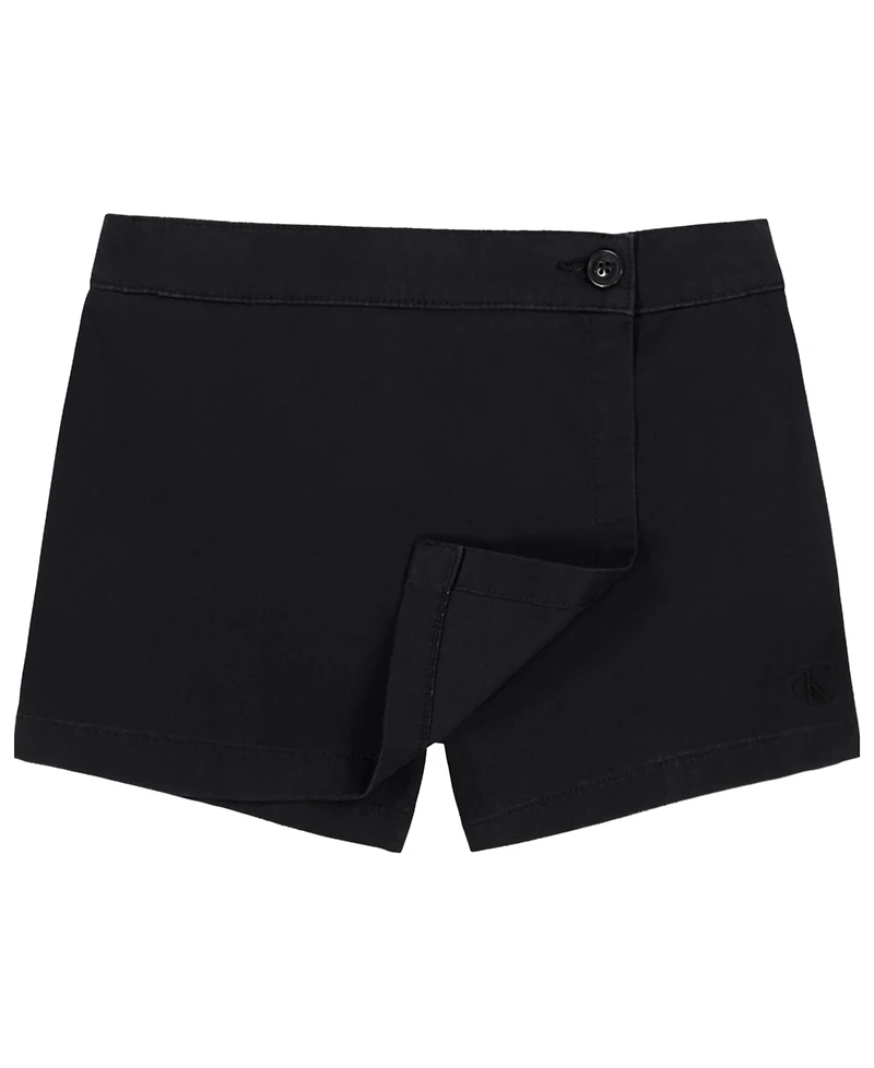 Calvin Klein Girls' 7-16 Sateen Skort