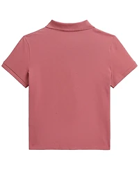 Polo Ralph Lauren Girls' 7-16 Boxy Big Pony Stretch Short-Sleeve Shirt
