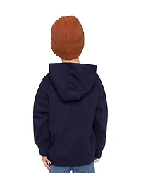 Deux par Little and Big Boy Fleece Hooded Sweatshirt