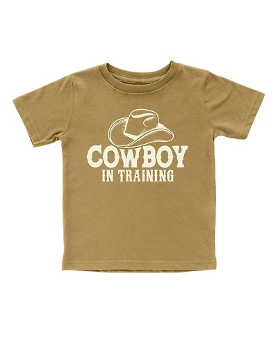 Sweet Wink Little Boys Cowboy In Training Western Short Sleeve T-Shirt