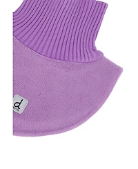 Deux par Deux Little and Big Girl (5-14) Knit and Polar Turtle Neckwarmer