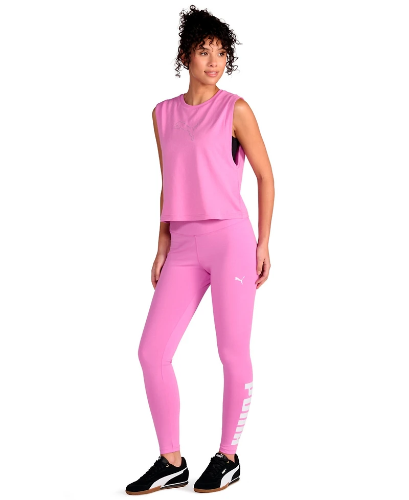 Puma Women's Athletic Graphic Full-Length Leggings