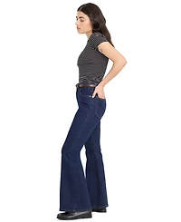 Good American Women's Mid-Rise Flare Jeans, Regular & Plus
