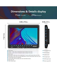 Neewer F100 Camera Battery and Charging Accessory with 7 inch